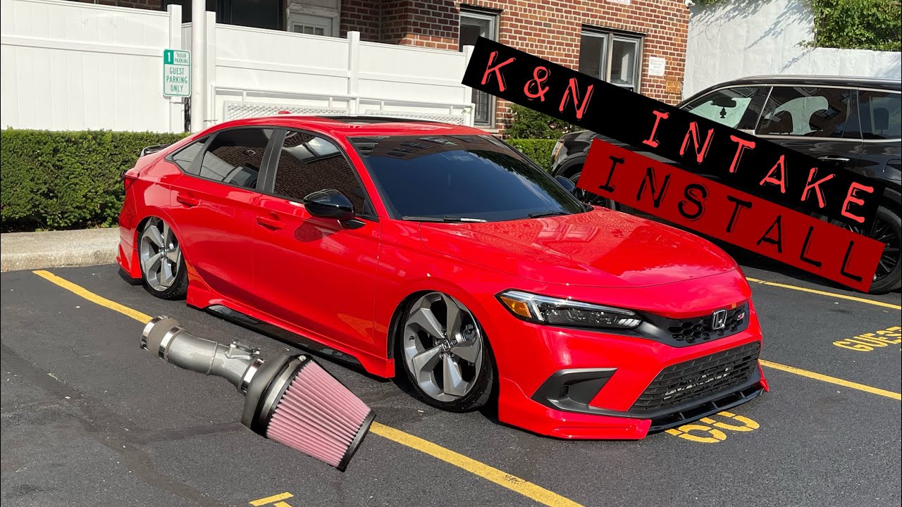 2022 Honda Civic Si K&N Cold Air Intake Install