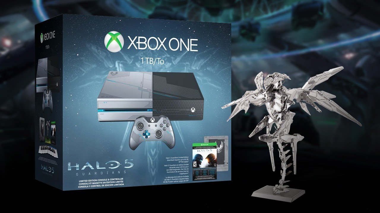 Halo 5 Special Edition Xbox One Bundle Unboxing