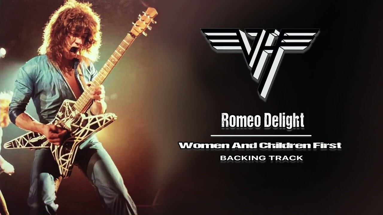 Van Halen - Romeo Delight - Guitar Backing Track with Vocals