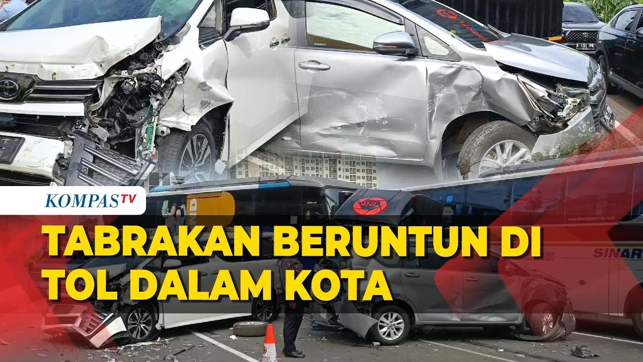 Tabrakan Beruntun di Tol Dalam Kota Arah Cawang, Ini Kata Polisi