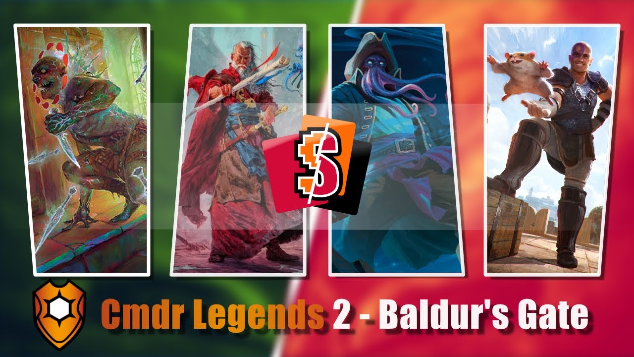 Commander Legends 2 - Baldur's Gate - Bhaal, Elminster, Cap N'ghathrod, Minsc & Boo - Gameplay Ep111