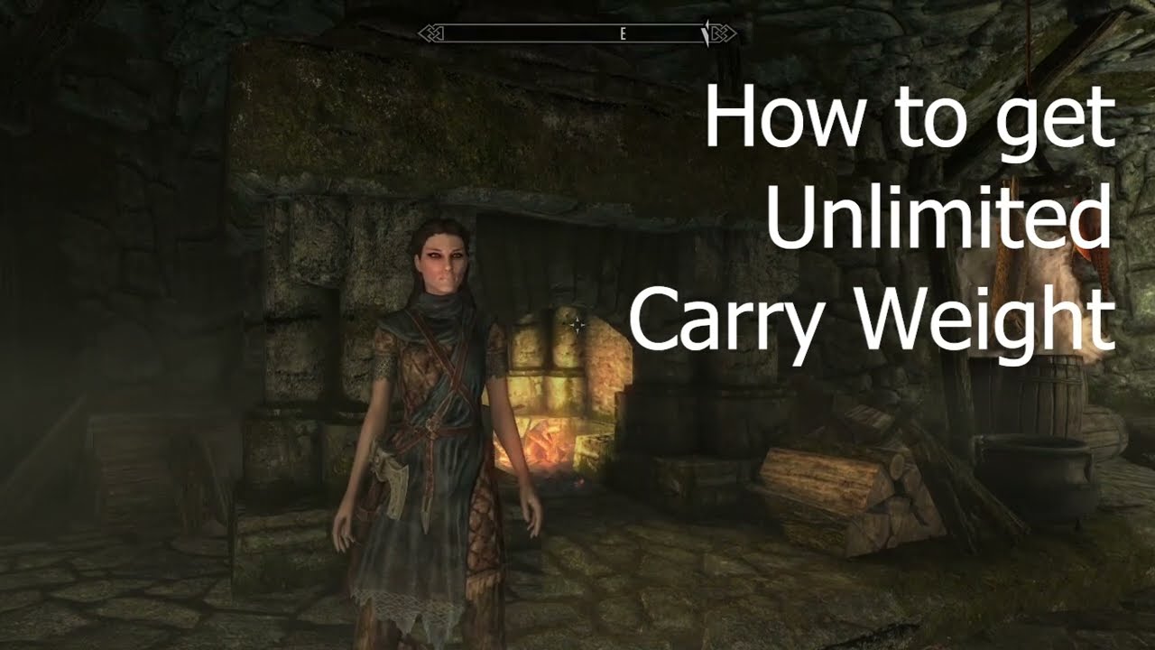 Skyrim | How to get Unlimited Carry Weight