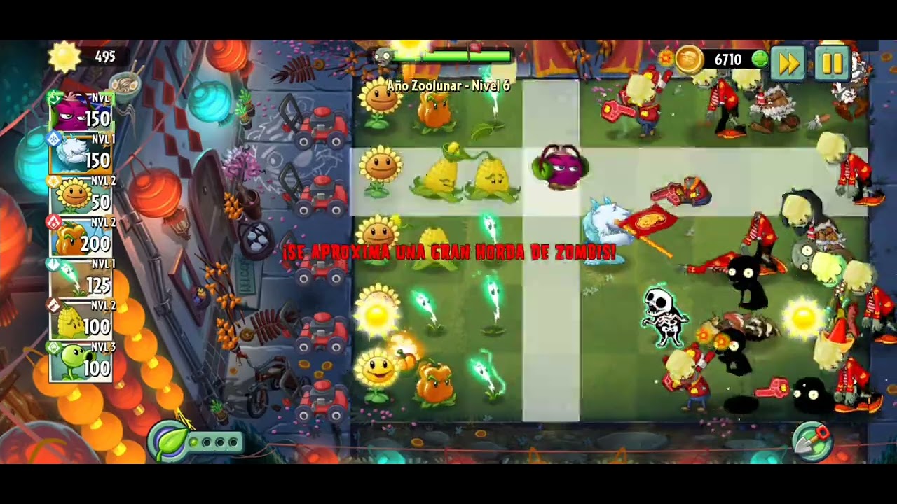 PLANTAS vs ZOMBIS 2 