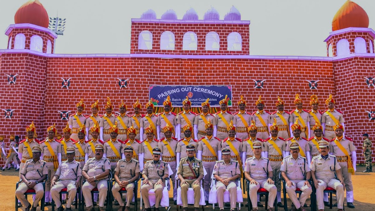 PASSING OUT PARADE 2024 | COMMISSIONERATE POLICE Bhubaneswar Cuttack | OSAP 7th Battalion & UPTTI