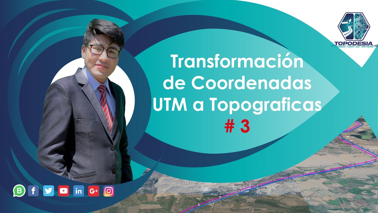 Transformaci&oacute;n de Coordenadas UTM a Topogr&aacute;ficas con TD-UTM a Topo M2 - Ejemplo 3