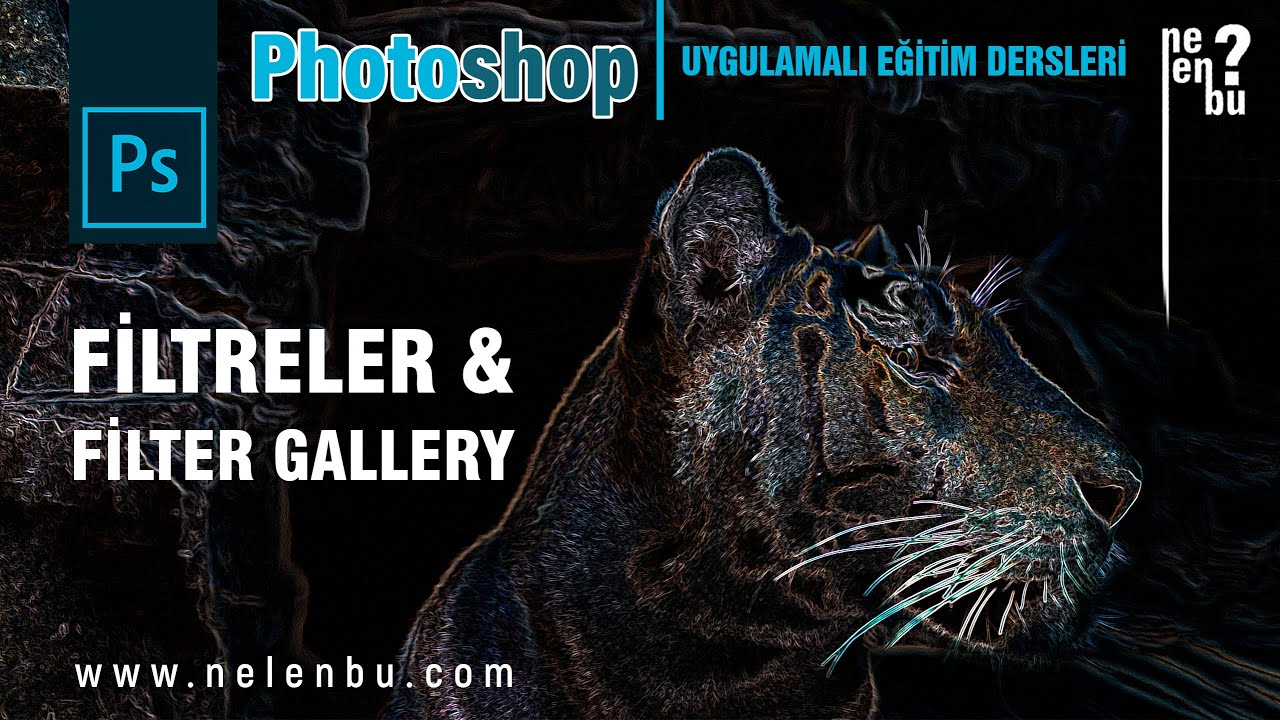 Filtreler ve Filter Gallery - Photoshop Dersleri