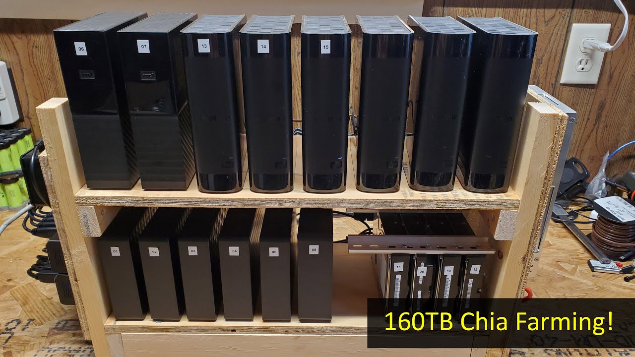 Building a 160TB Chia Coin Farmer on Raspberry Pi 4