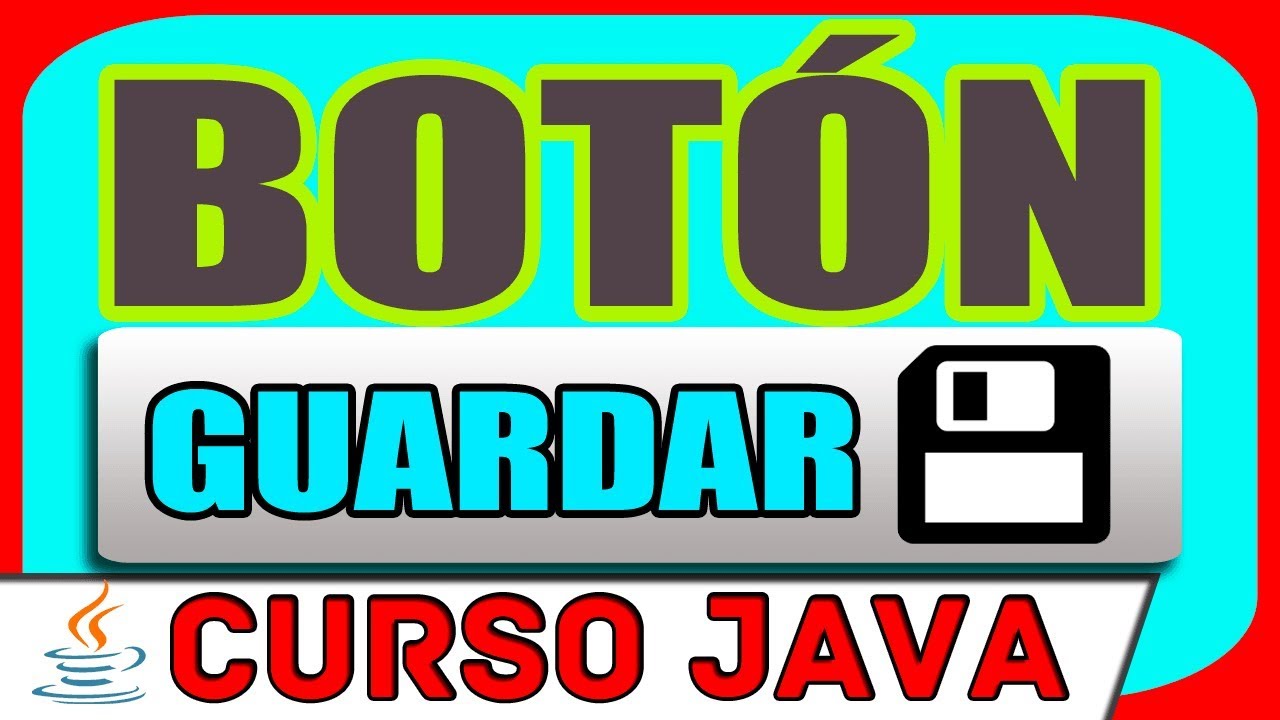 ► 15. ✅ CURSO JAVA: Cómo hago el BOTÓN GUARDAR?【Guardar datos en MYSQL con JAVA】│Java Tutorial
