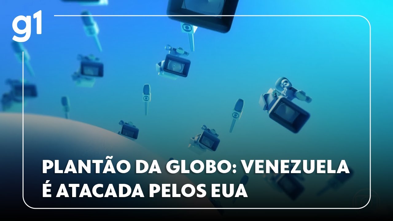 Plantão da Globo: Venezuela é atacada pelos EUA