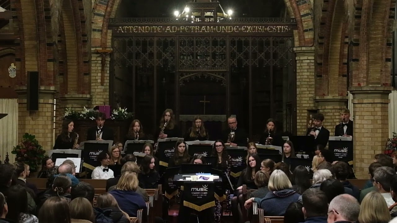 'Got to Get You Into My Life' performed by the Somerset Youth Concert Band Saxophone Section
