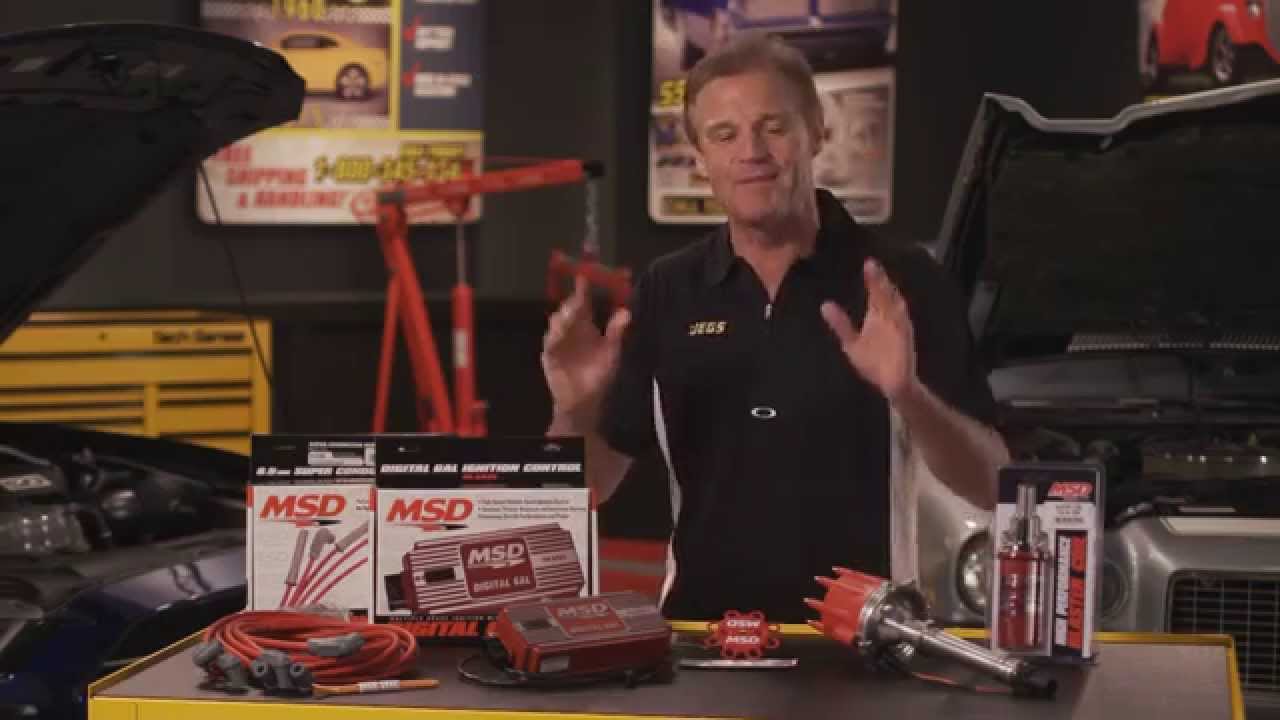JEGS MSD Billet And Pro Billet Ignition Kits With Kenny Wallace