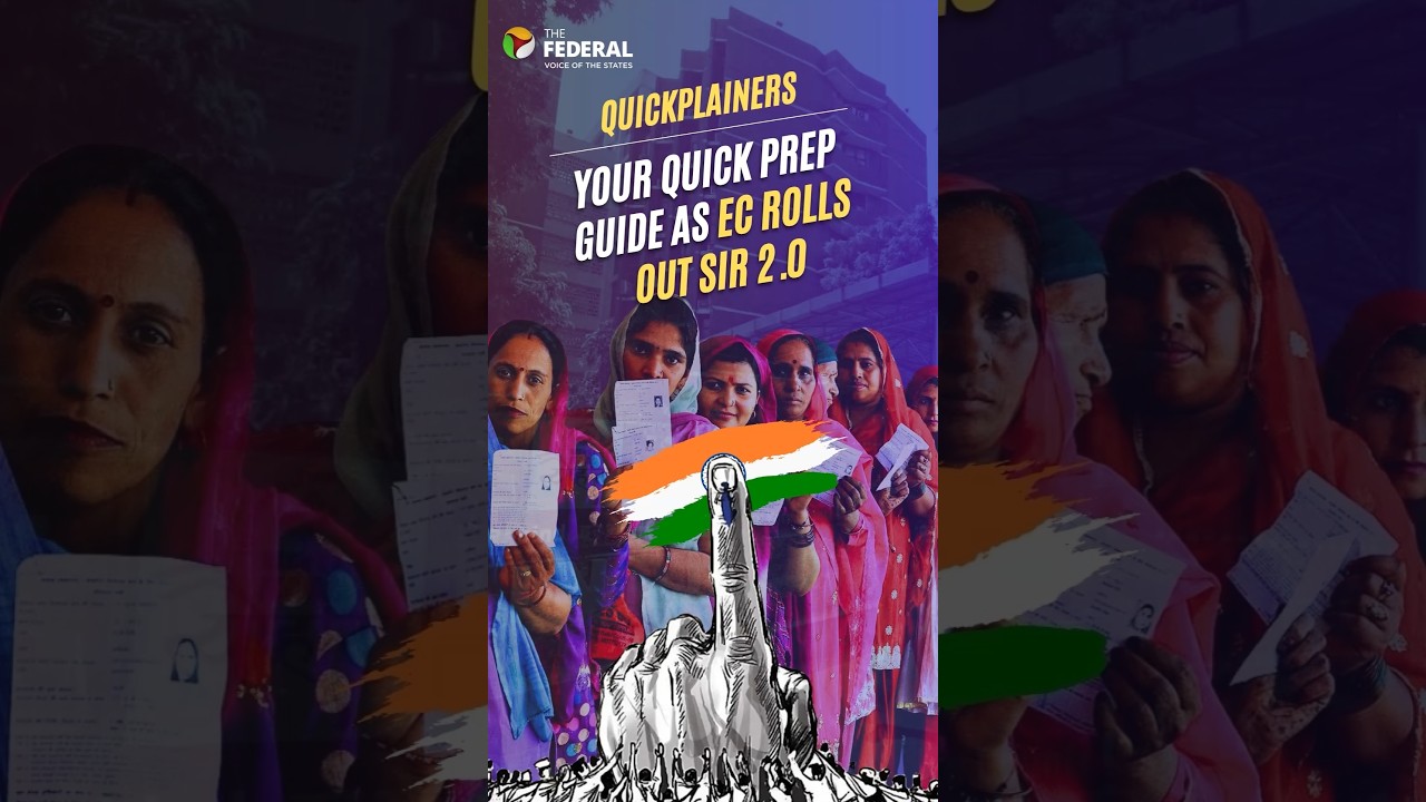 Your quick voter prep guide as the Election Commission rolls out SIR 2.0 across India | #WATCH