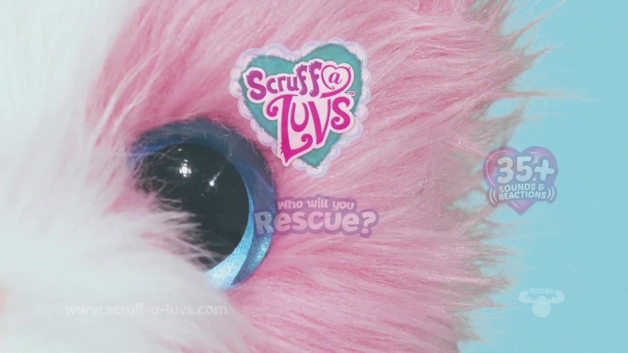 Scruff a Luvs Real Rescue Teaser 2 Pink