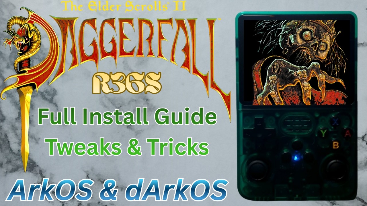 Elderscrolls Daggerfall на R36S! — Полное руководство по настройке и оптимизации.