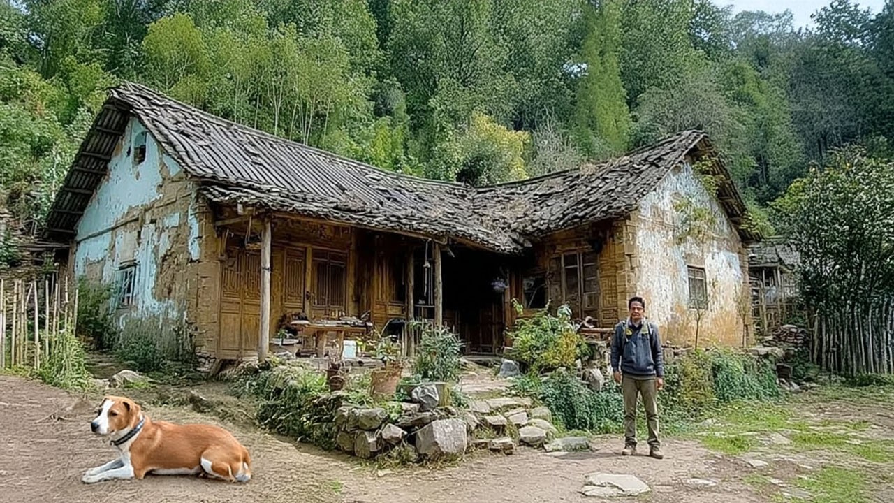 This House Was Falling Apart After His Mother Died — So the Son Rebuilt It for His Poor Father