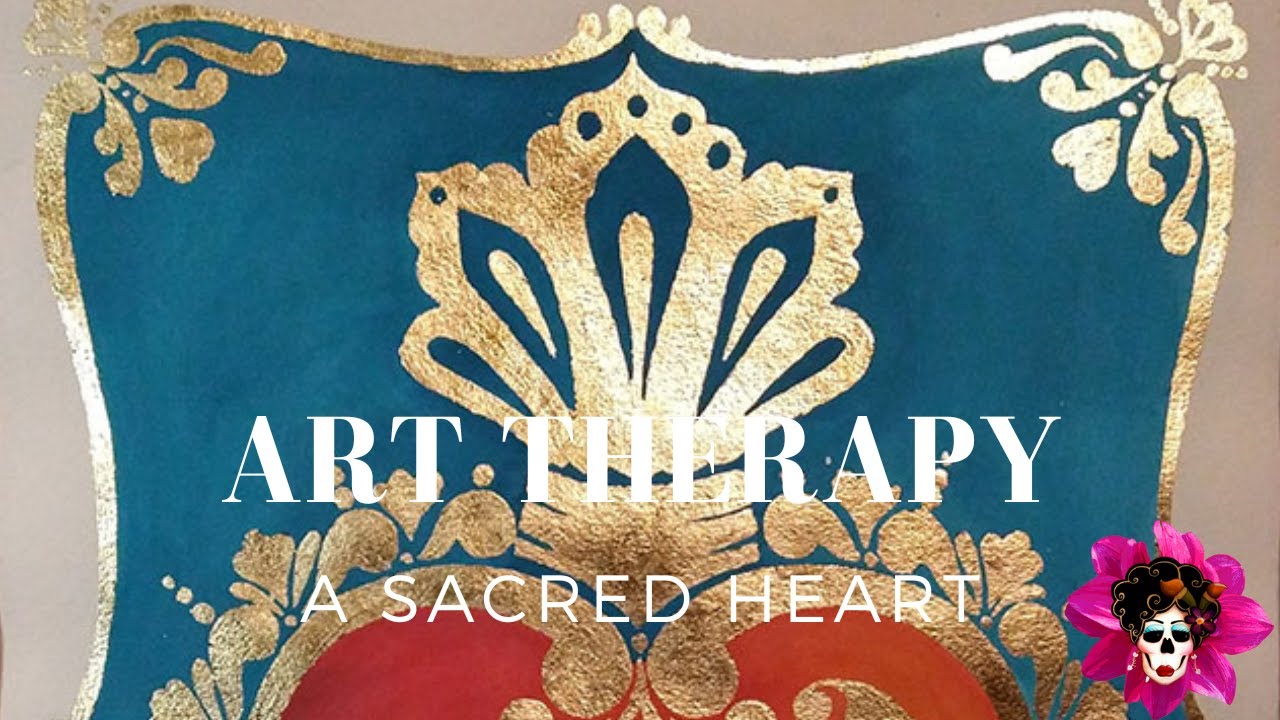 Painting the iconic Mexican sacred heart, Sagrado corazon