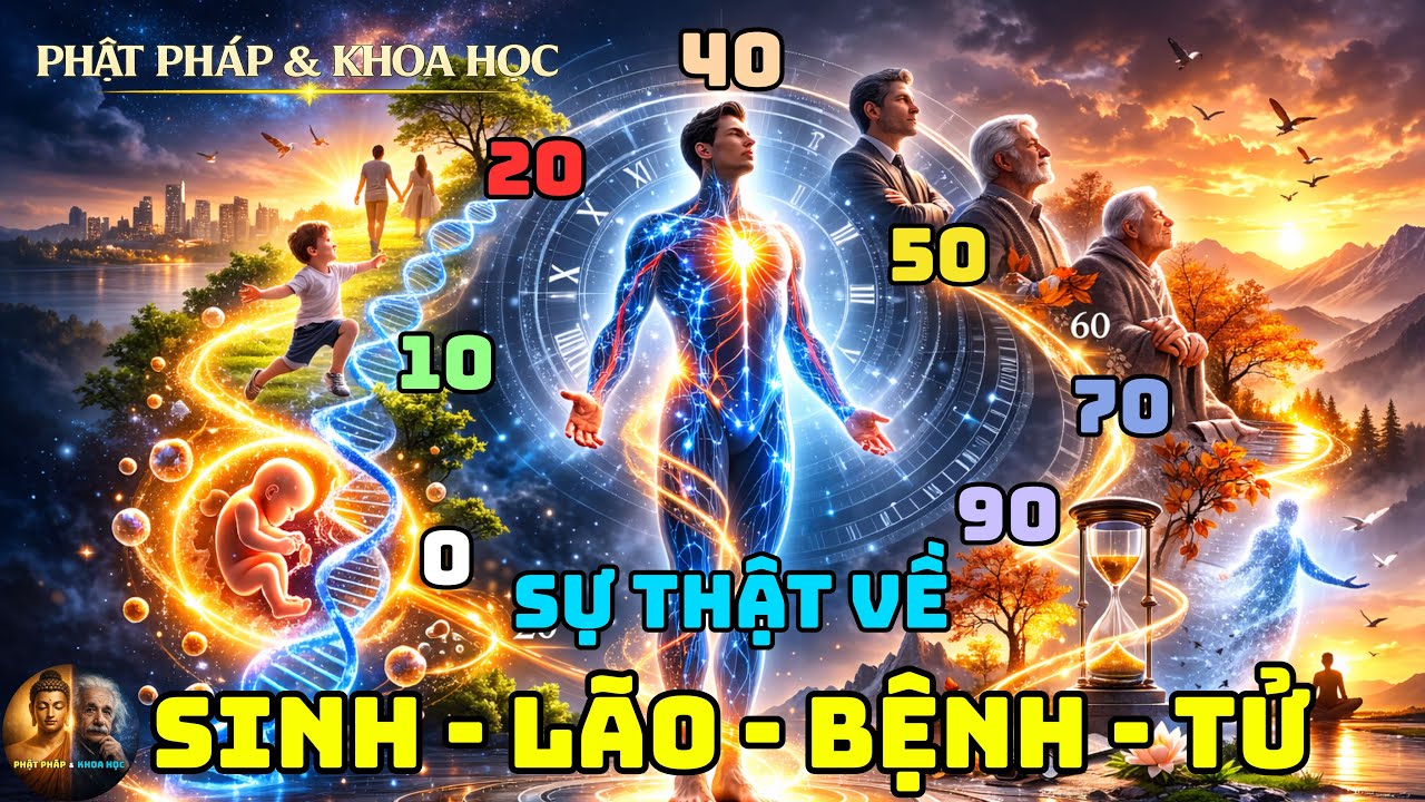 Sự Thật Về Sinh – Lão – Bệnh – Tử Dưới Góc Nhìn Khoa Học Hiện Đại?