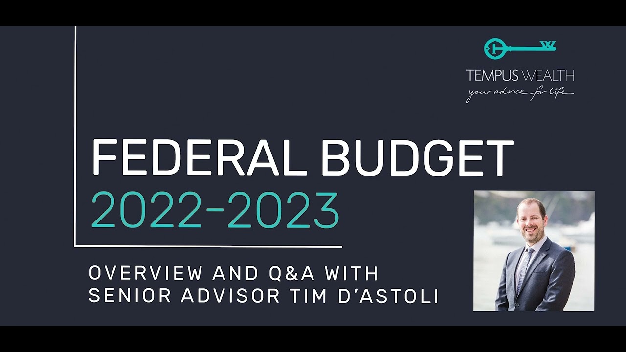 2022 Federal Budget - Down-sizer contributions