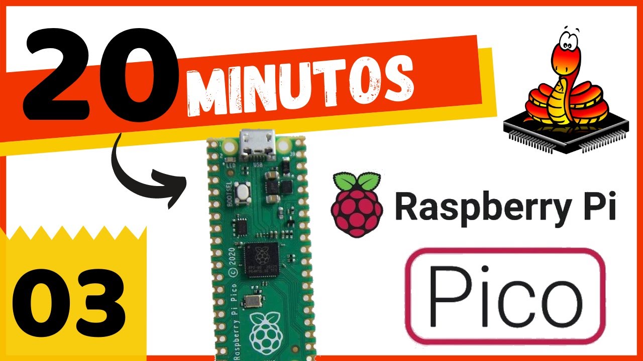 🍓 Programar Raspberry Pi Pico en 20 Minutos [Español] ⮞ MicroPython 🐍 N° 003