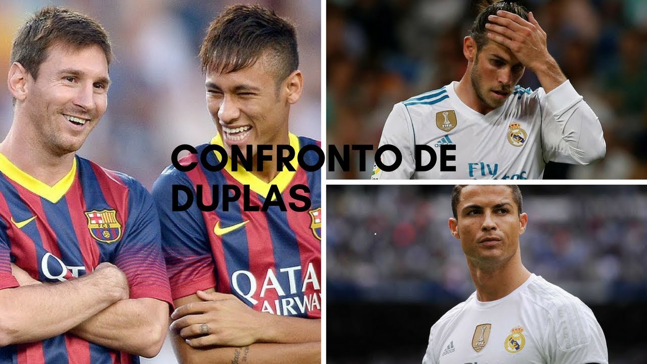 Confronto de duplas - CR7/Bale VS Messi/Neymar