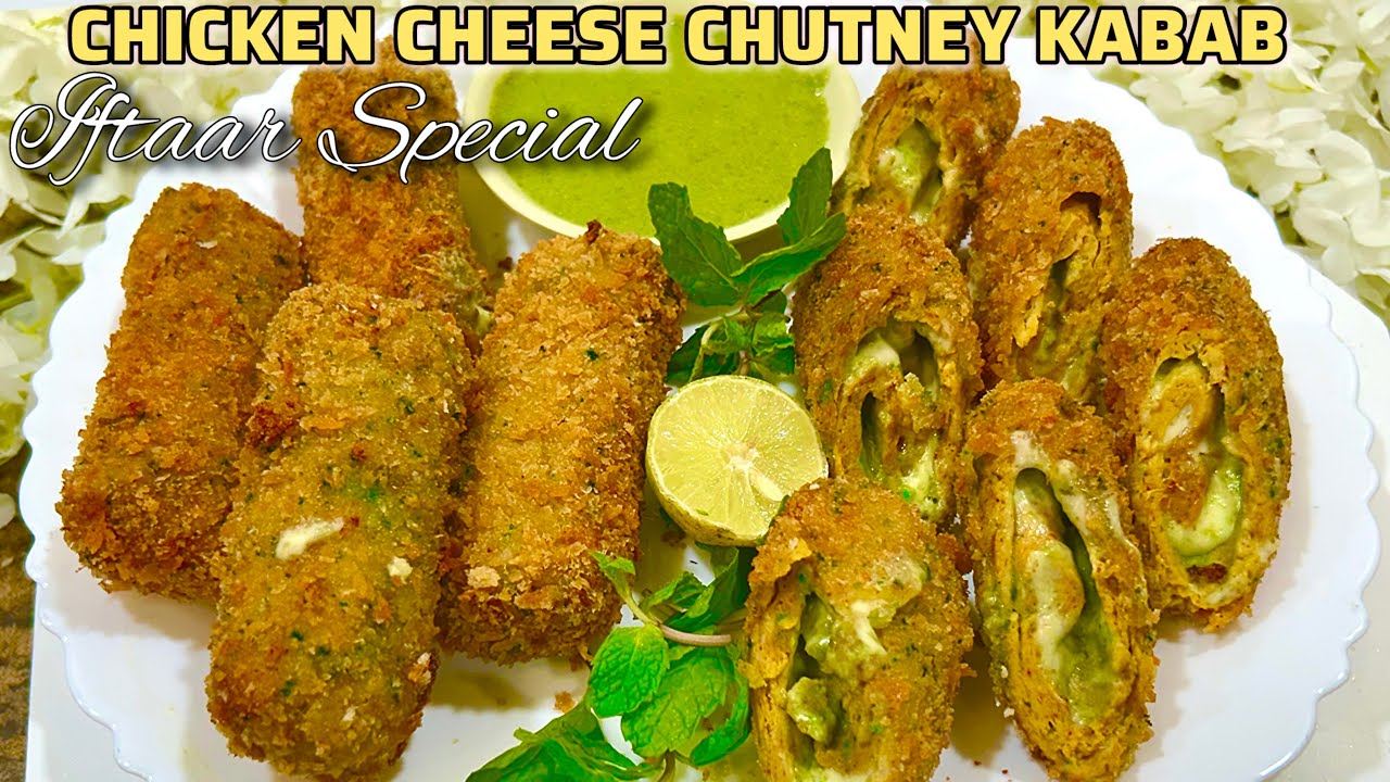Chicken Cheese Chutney Kabab👩🏻‍🍳RAMZAN SPECIAL RECIPE ✨