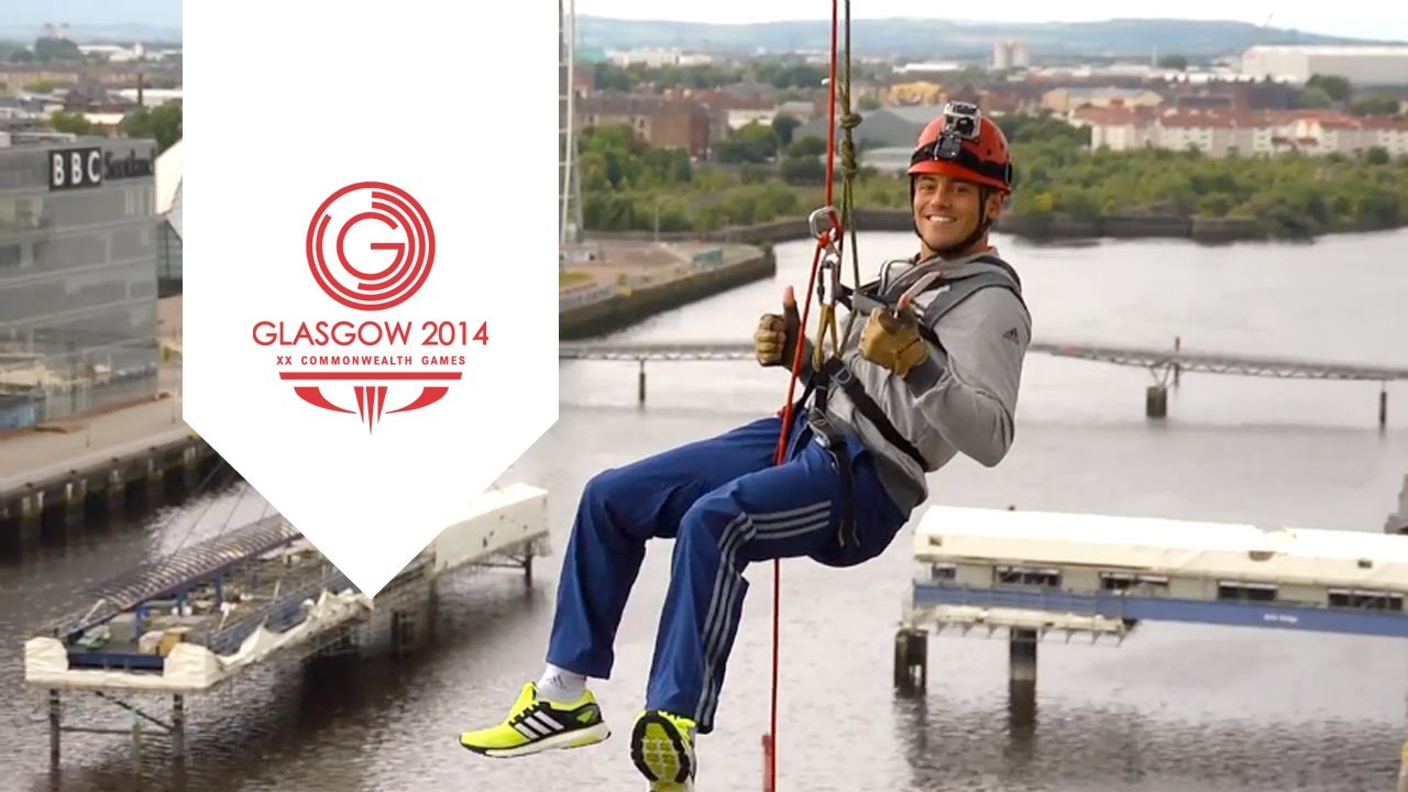 Tom Daley's Day in Glasgow | Behind The Games
