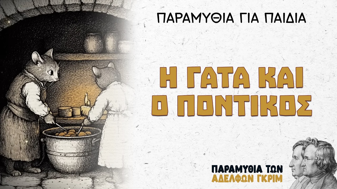 Η γάτα και ο ποντικός συνέταιροι – Αδελφοί Γκριμ | Παραμύθια για Παιδιά