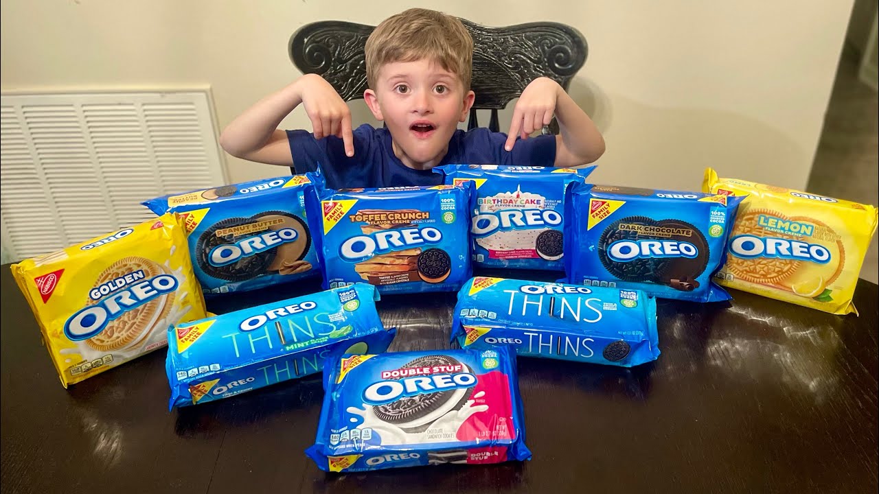 Trying The CRAZIEST Oreo Flavors EVER!