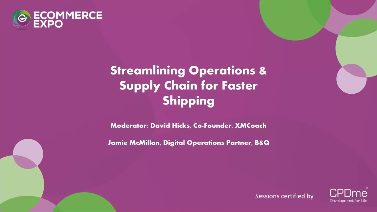 Streamlining Operations & Supply Chain: Strategies for Faster Shipping