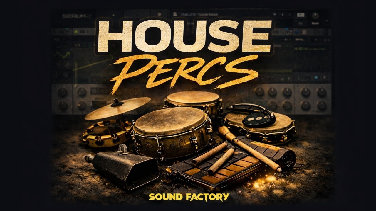 House Percs – Serum 2 Percussion Preset Pack