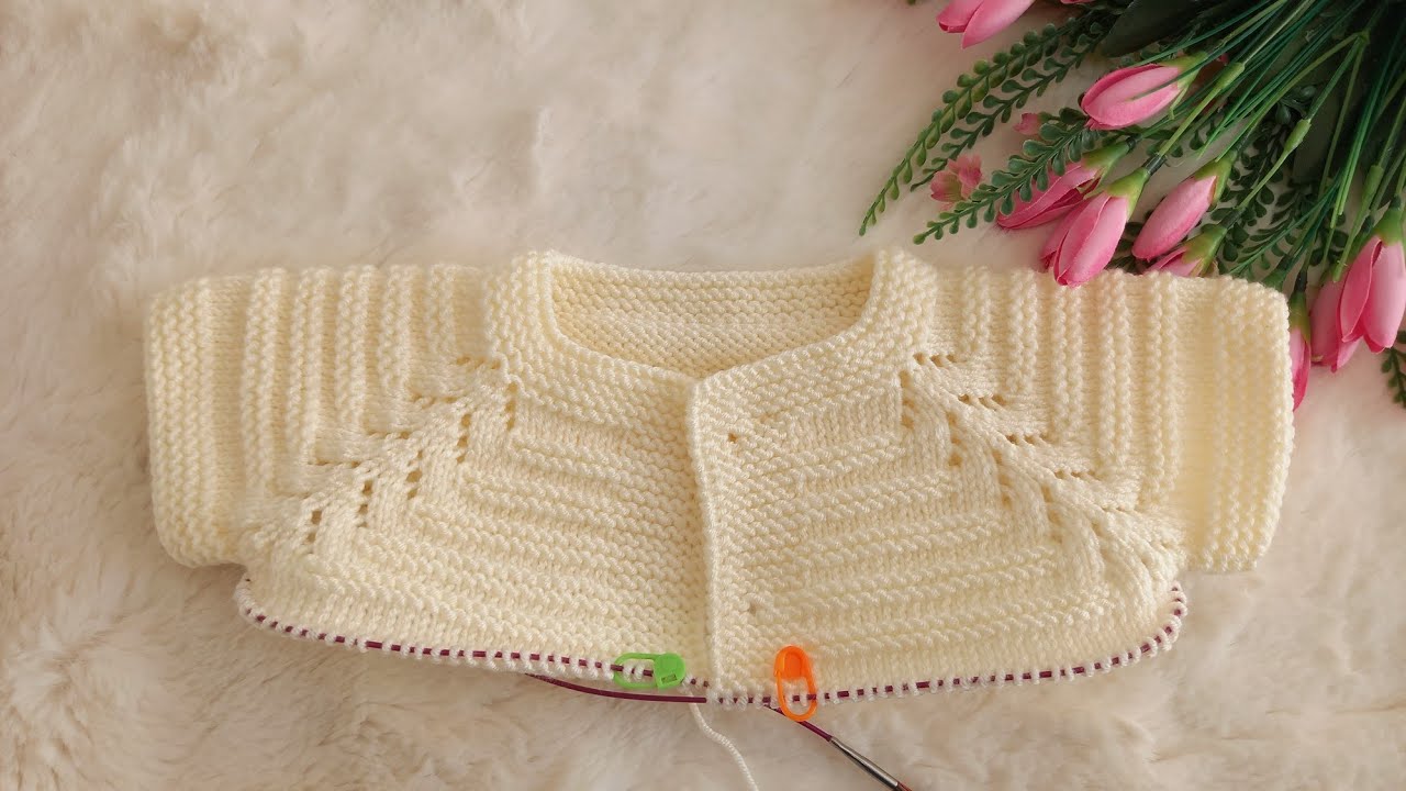 ✅️🍀1 Yaş Yakadan Başlama Roba ve Kol Yapılışı ✅️🍀Detaylı Roba Modeli Anlatımı ✅️🍀knitting pattern