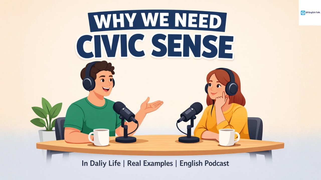 Why We Need Civic Sense in Daily Life | Real Examples | English Podcast