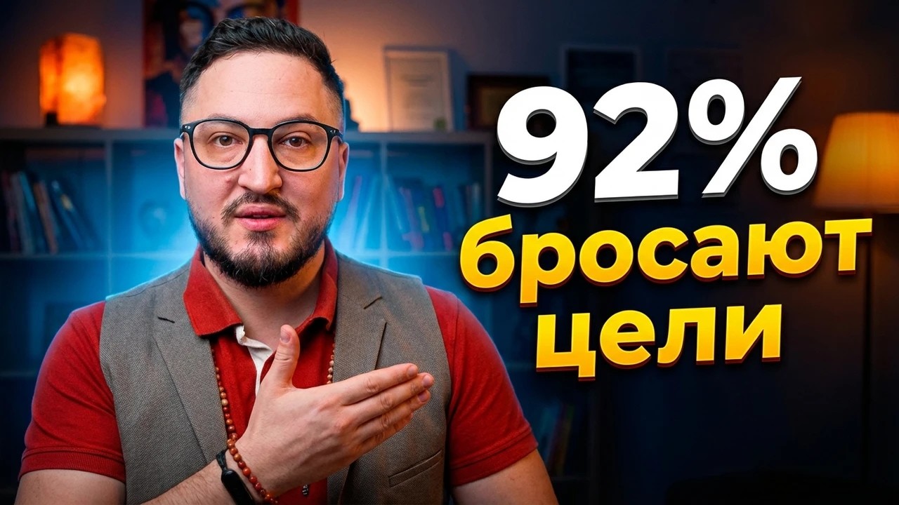 Это 7 элементов УСПЕШНОЙ ЖИЗНИ. Как попасть в 8% людей, которые ДОСТИГАЮТ целей?