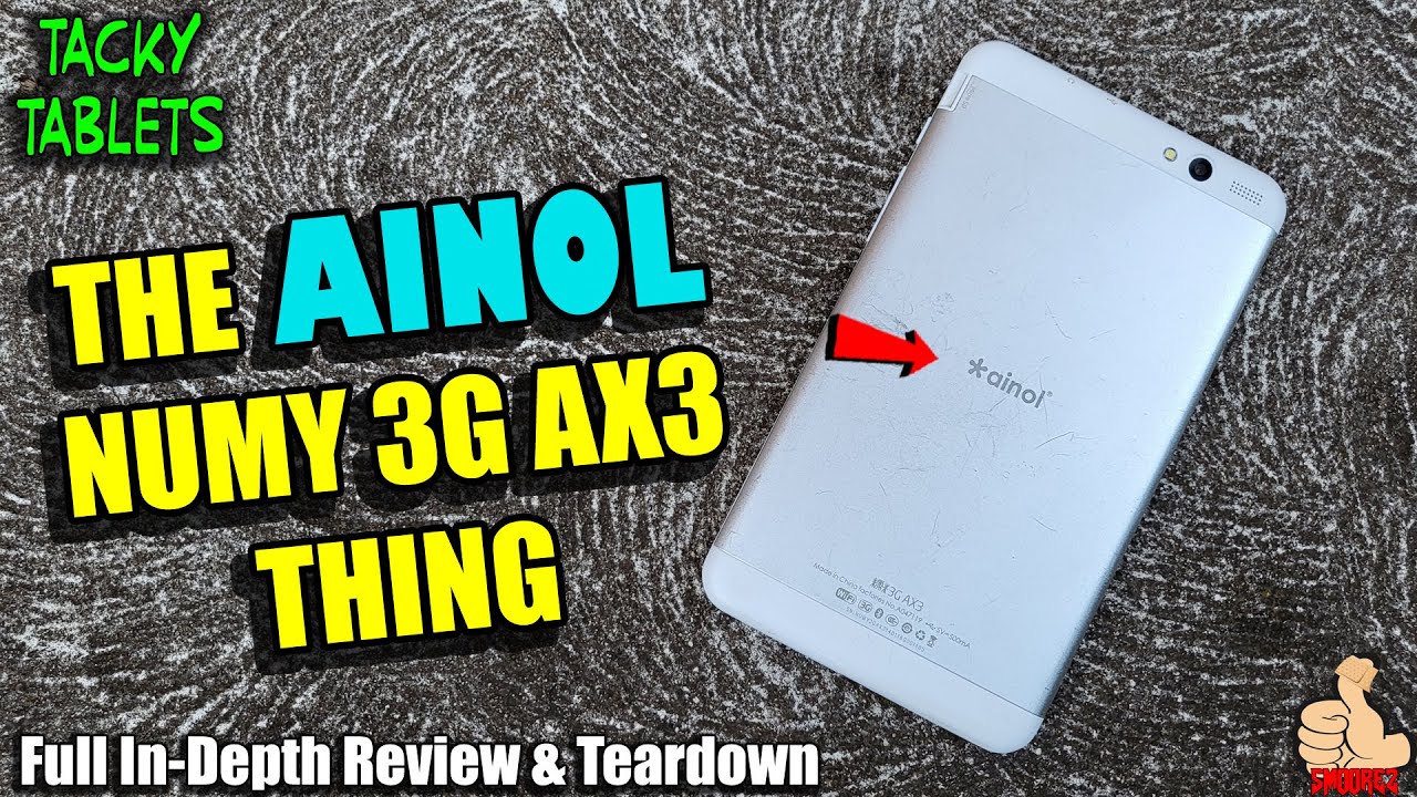 TACKY TABLETS: Here's the AINOL Tablet...Prepare yourself for 38 minutes of AINOL.