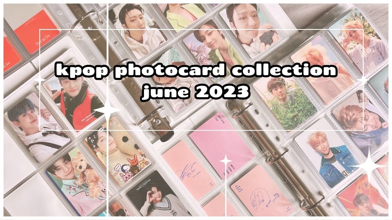 my kpop photocard collection - june 2023 ! BTS, TXT, Seventeen, and more binder tour