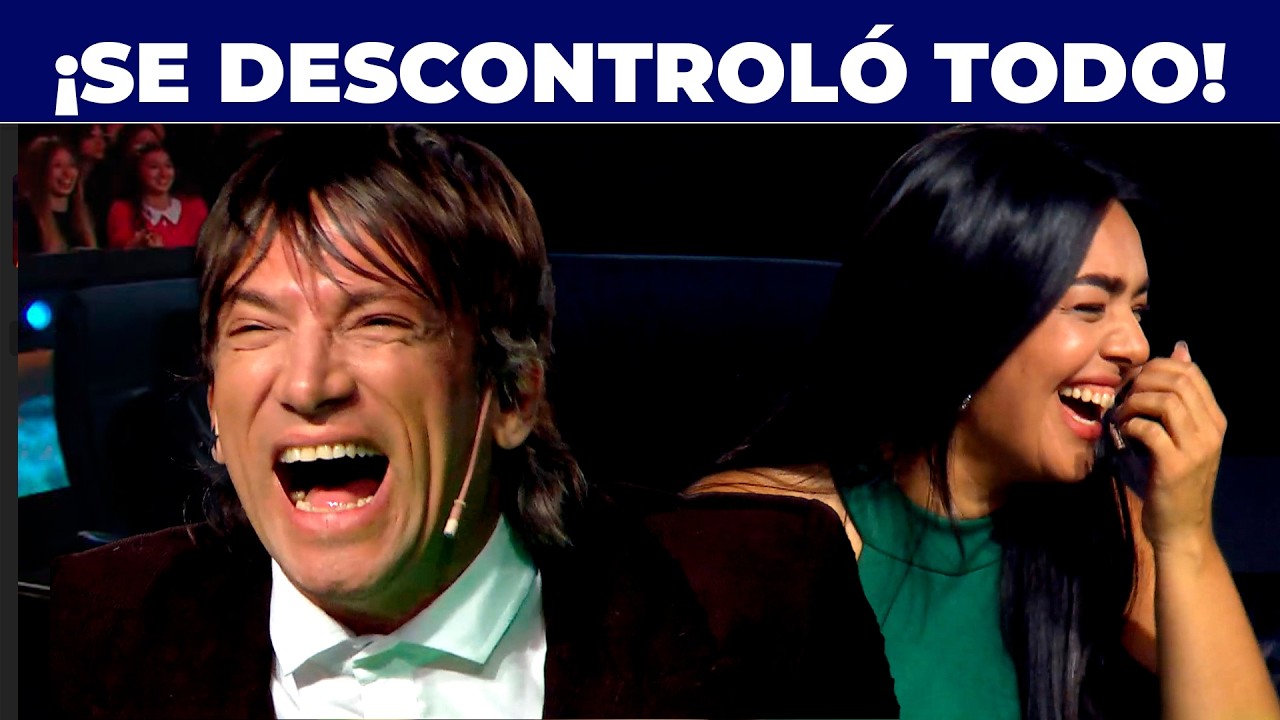 &iexcl;CAMBIO DE ROLES! Joaqu&iacute;n Levinton imit&oacute; a &Aacute;ngela Leiva, Baute a Abel y el jurado se descontrol&oacute;
