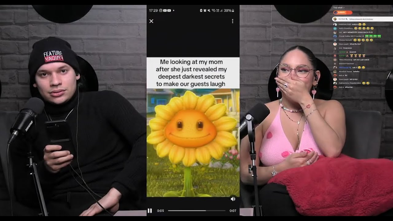JUST EMBARRASING🤫...Waleska & Efra react to Indian Memes on Discord