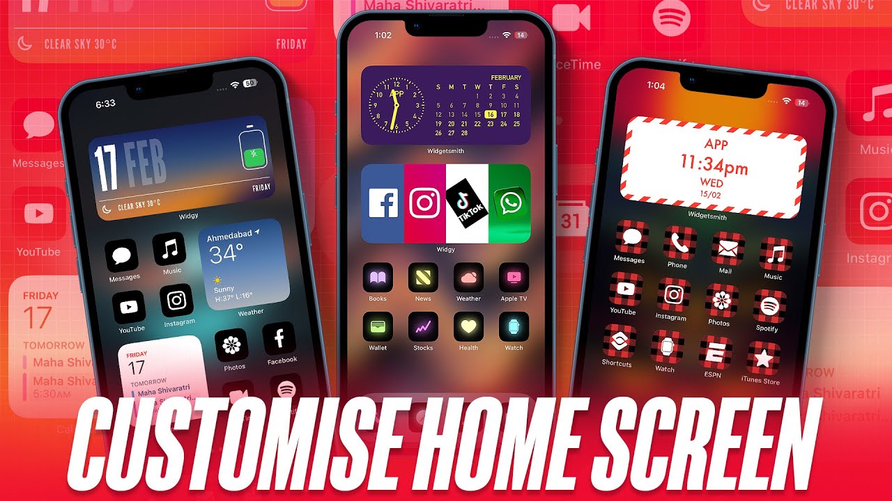 iOS 16 Home Screen Customization Guide: Widgets, Wallpapers, Apps Icons (Hindi)
