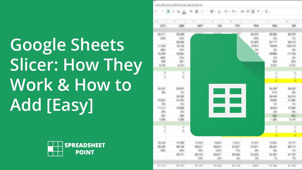 Google Sheets Slicer: How They Work & How to Add [Easy]