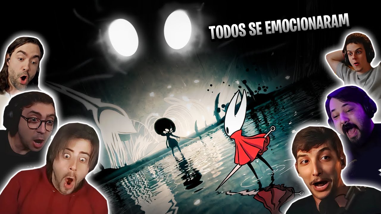 ISSO ARREPIOU MUITO ! STREAMERS NAO ACREDITARAM NO FINAL DE HOLLOW KNIGHT SILKSONG (VS LACE PERDIDA)