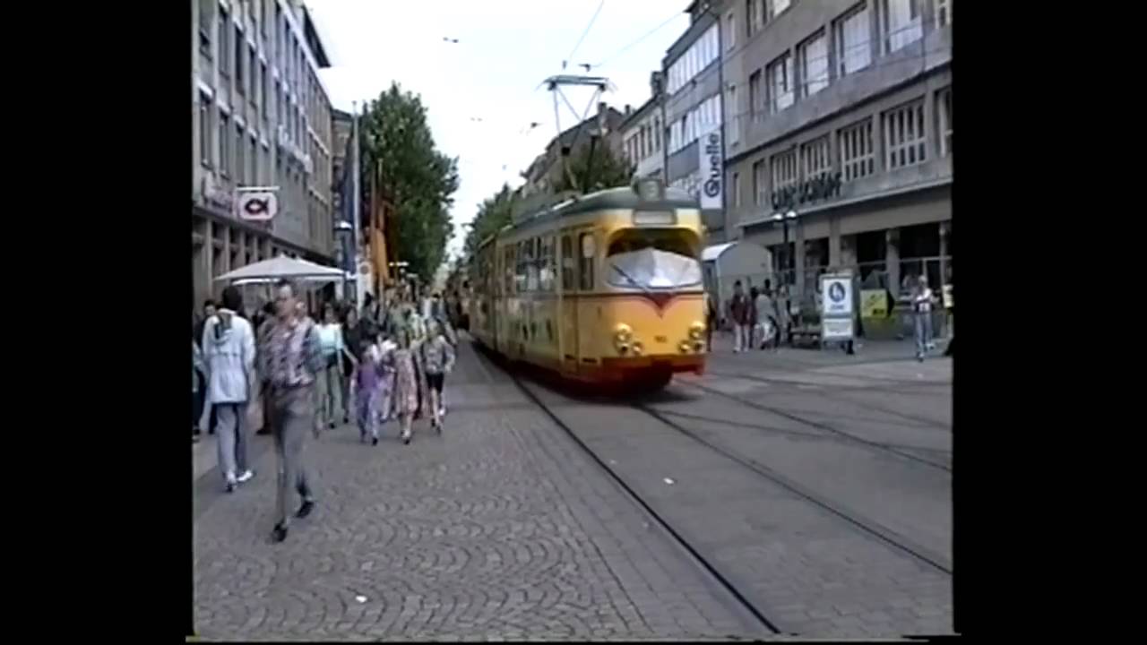 Die Albtalbahn in den 90er Jahren - Teil 2