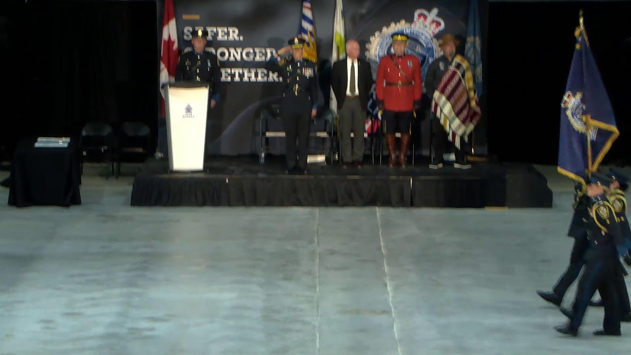 Surrey Police Service Change of Command Ceremony Live Stream