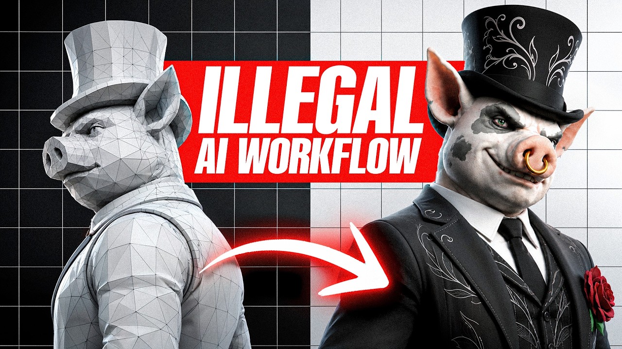 Nobody Is Ready for This Next-Gen AI Workflow - 3D Characters & Assets