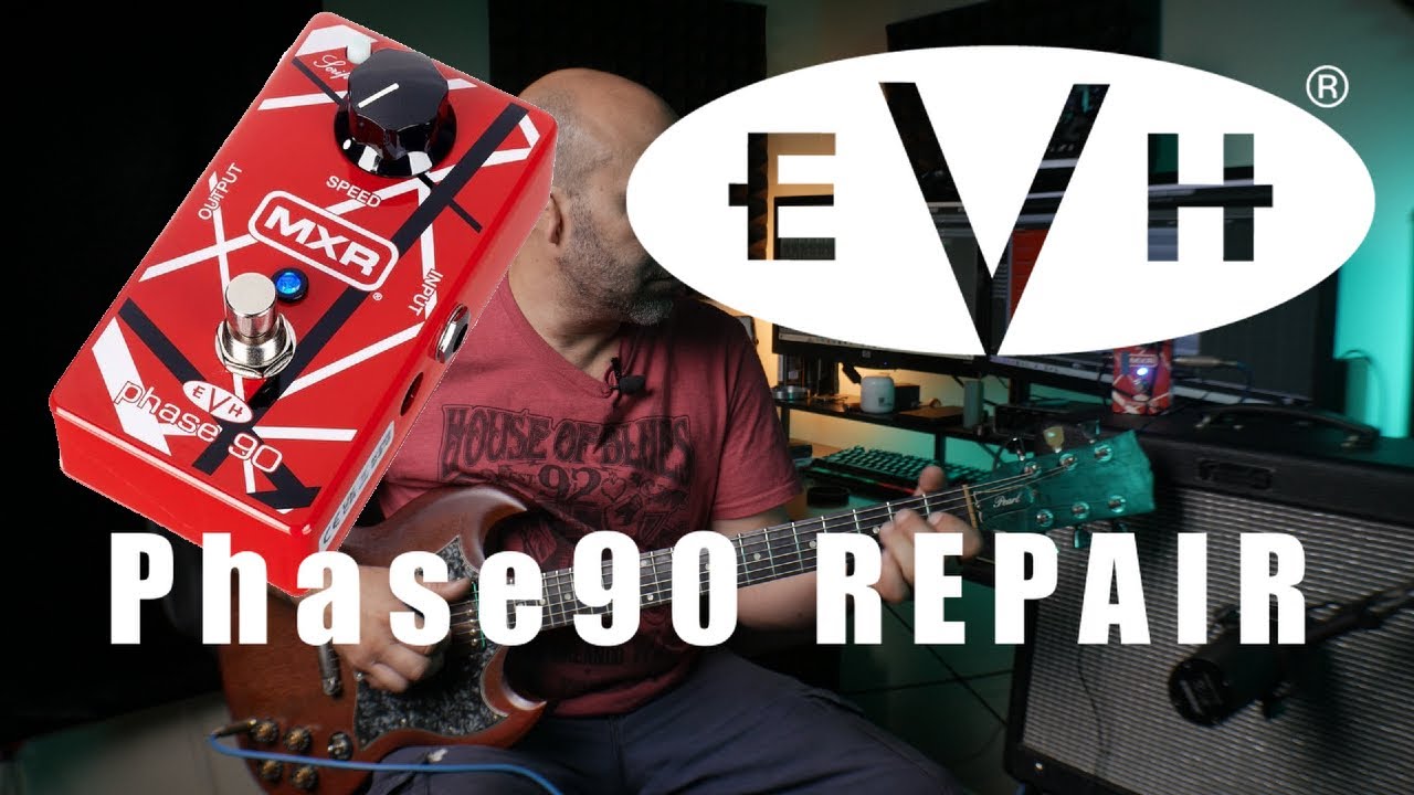 MXR Phase 90 EVH pedal repair #mxrpedals #evhgear #eddievanhalen #guitar #phase90 #repairing