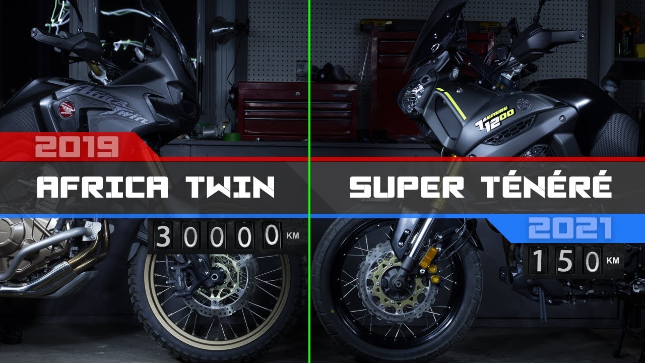 Мой Honda Africa Twin 2019 года после 30 000 км против нового Yamaha Super Ténéré 2021 года