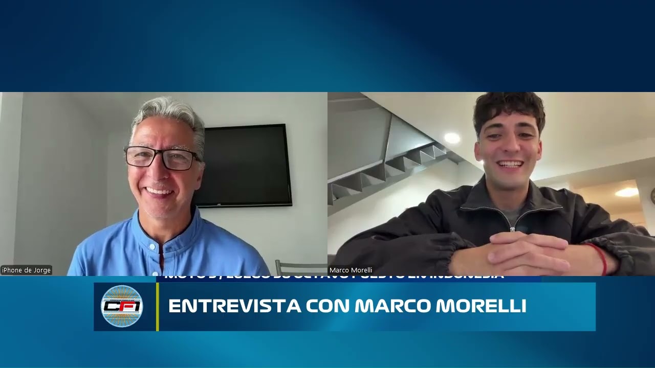 ENTREVISTA CON MARCO MORELLI LUEGO DE SU OCTAVO PUESTO EN TAILANDIA JUNTO AL MOTO 3