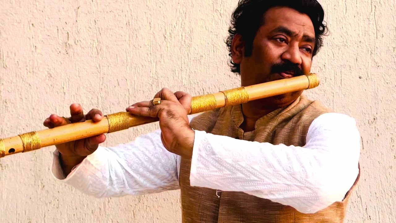 Flute instrumental cover of o palan hare performed by naveenkumar produced and video by Harsh Davda