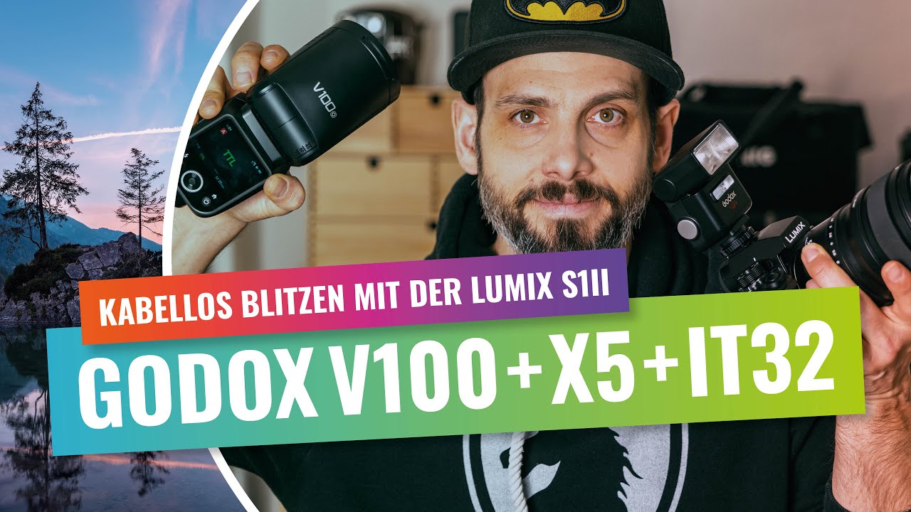 📸 Das beste Setup fürs Blitzen❓Godox V100 + X5 + iT32 - wie lässt sich diese Kombination nutzen❓