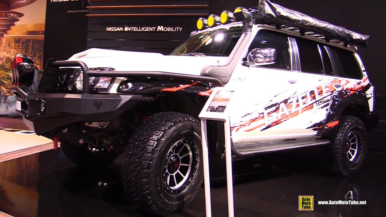 2019 Nissan Patrol Gazelle Storm Concept - Exterior Interior Walkaround  2019 Dubai Motor Show