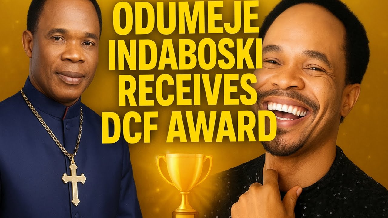 Prophet Indaboski Odumeje receives DCF award from Bishops and gospel ministers association